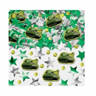 Camouflage Military Army Tank Table Confetti
